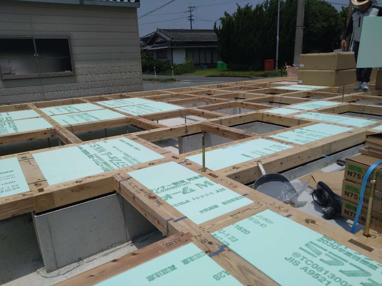 【新築】静かな時が寄り添う安らぎの家(八女市)【施工進行中】