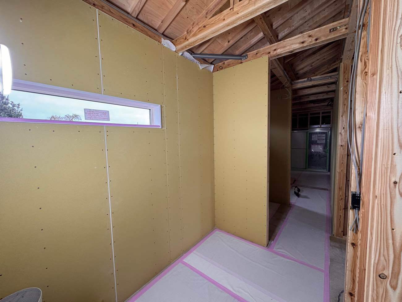 【新築】動線と広いリビングにこだわった平屋(八女市)【施工進行中】