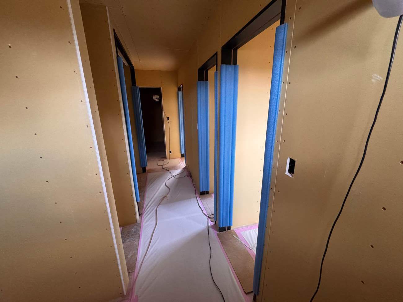 【新築】動線と広いリビングにこだわった平屋(八女市)【施工進行中】