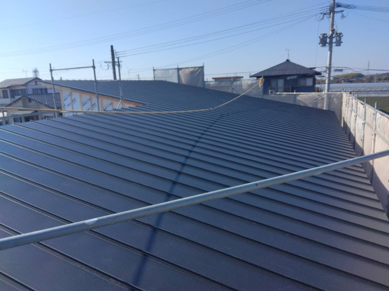 【新築】愛犬と暮らすコの字の平屋(八女市)【施工進行中】