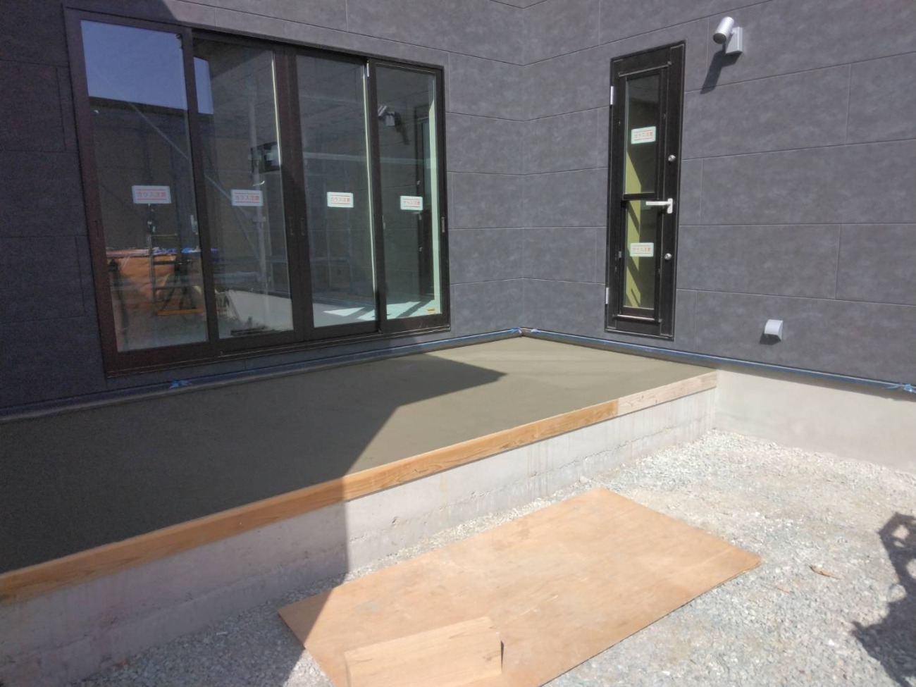 【新築】愛犬と暮らすコの字の平屋(八女市)【施工進行中】