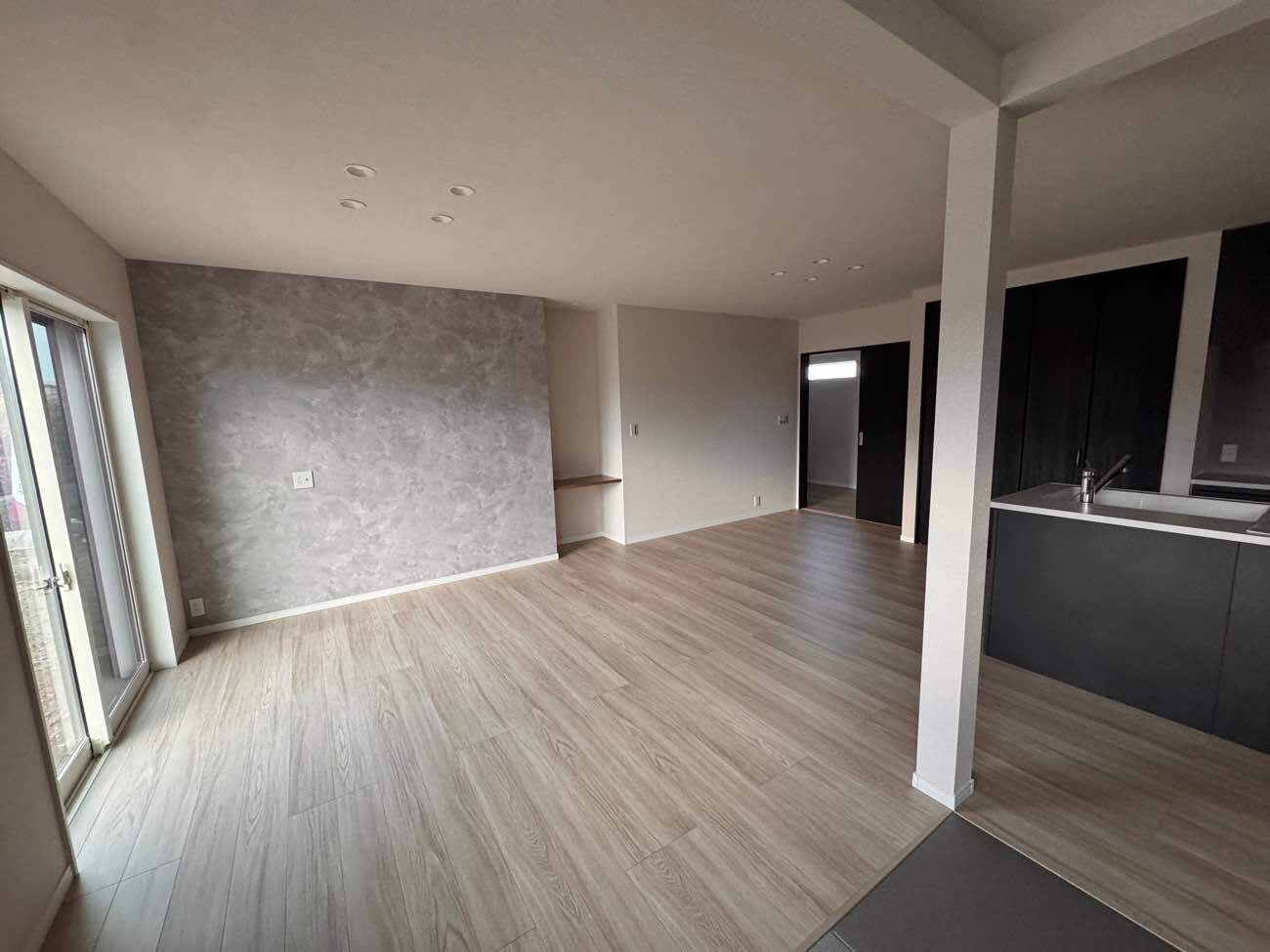 【新築】動線と広いリビングにこだわった平屋(八女市)【施工進行中】