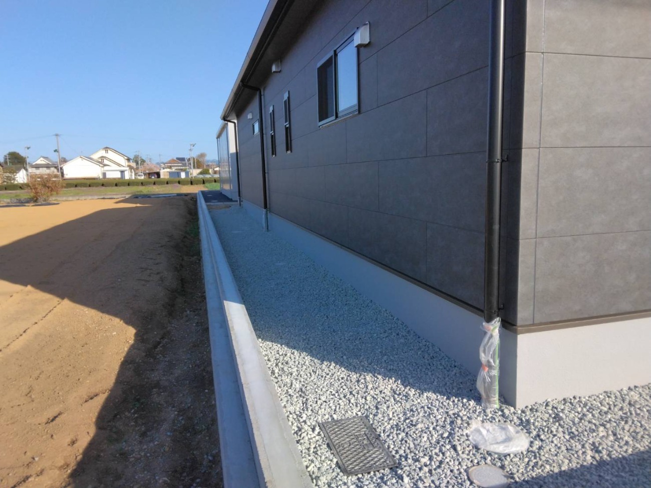 【新築】愛犬と暮らすコの字の平屋(八女市)【施工進行中】